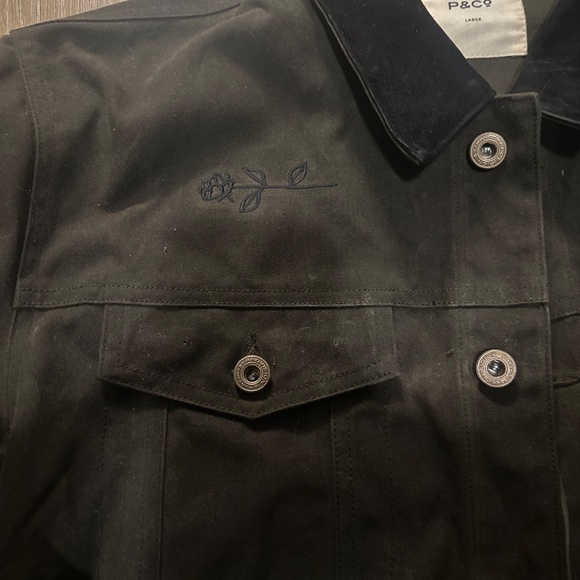 P&Co Wayfare Waxed Olive Canvas Jacket *RARE* - Picture 5 of 14
